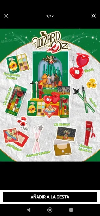 Colección Sheglam El Mago de Oz