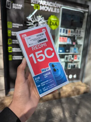 Xiaomi Redmi 15C 128GB+8GB Negro Nuevo