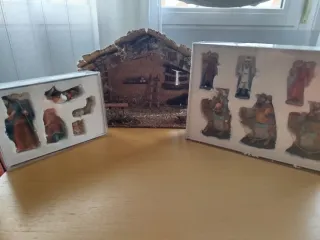 Pesebre con 12 figuras