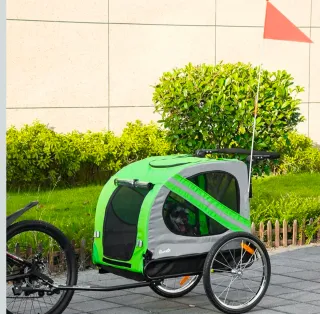Remolque para perros bicicleta