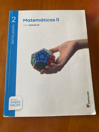 Matemáticas Ii, 2 Bachillerato
