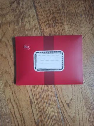 Carta vociferadora Re-grabable Harry Potter Howler