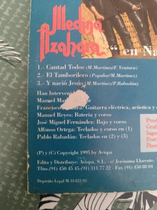 Medina Azahara 2 CD maxi single (Navidad Firmado)