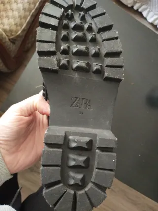 Zapatos Zara Negros Mujer