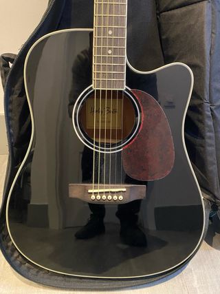 Harley Benton D-120CE BK + Bolso