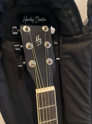 Harley Benton D-120CE BK + Bolso