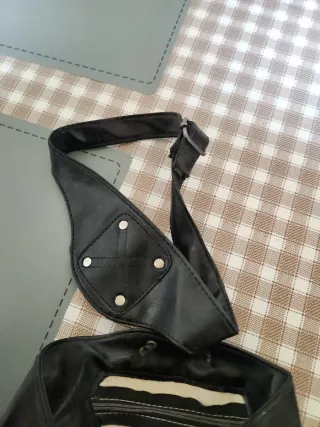 Máscara Kaneki Negra con Cremallera