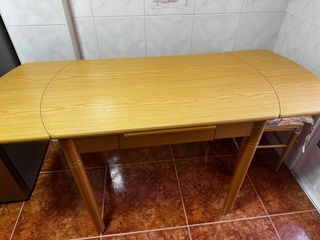 Mesa de cocina extensible madera