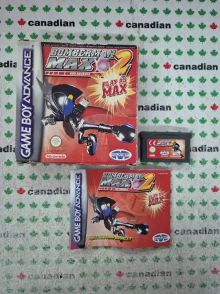Bomberman Max 2 Game Boy Advance