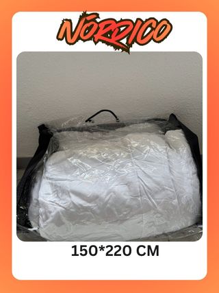 Edredón blanco 150x220 cm | ligero y cómodo