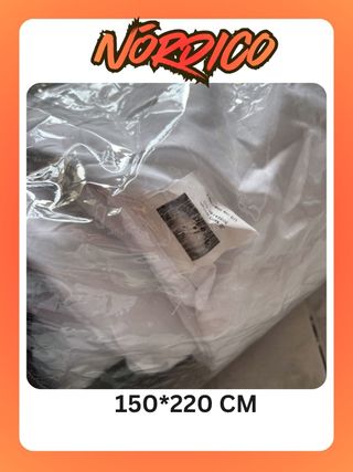 Edredón blanco 150x220 cm | ligero y cómodo