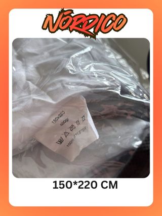 Edredón blanco 150x220 cm | ligero y cómodo