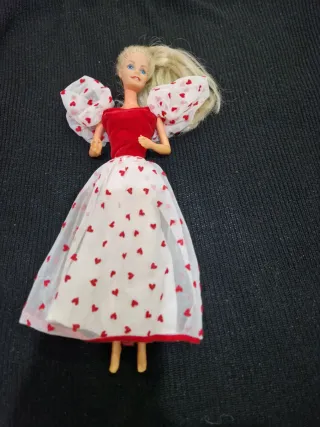 Barbie Corazones Años 80
