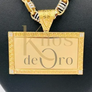 COLGANTE CHAPA CON GRECA