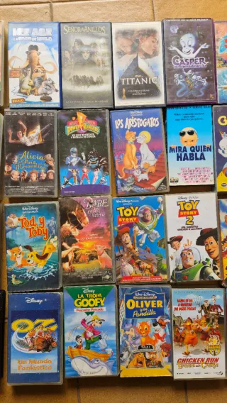 Lote de Películas VHS
