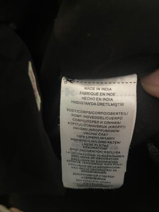 Camisa Ralph Lauren Negra Talla M