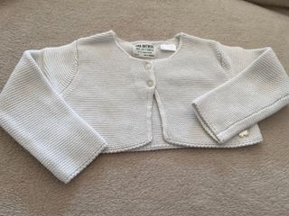 Chaqueta punto bebé niña Zara 80 cm