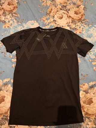 Camiseta AX Armani Exchange Negra