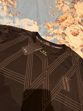 Camiseta AX Armani Exchange Negra