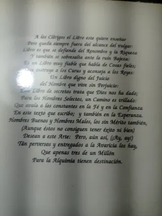 El libro de ritual de alquimia