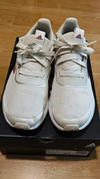 Deportivas Mujer Adidas Beige y Malva