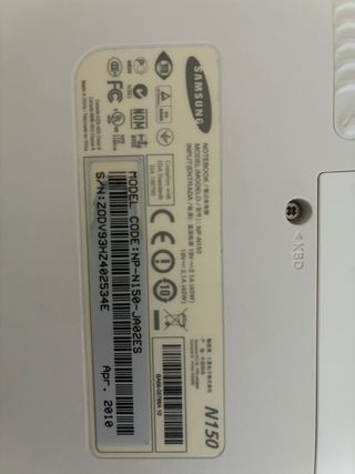 Samsung NP-N150 + DVD Externo SE-S084D