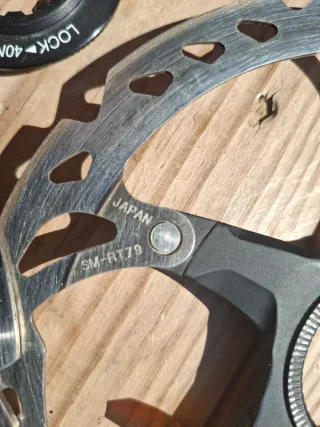 2 Discos Freno Shimano XT Centerlock 160mm