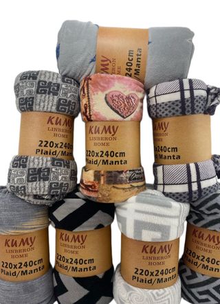 Manta suave de 220 x 240 cm