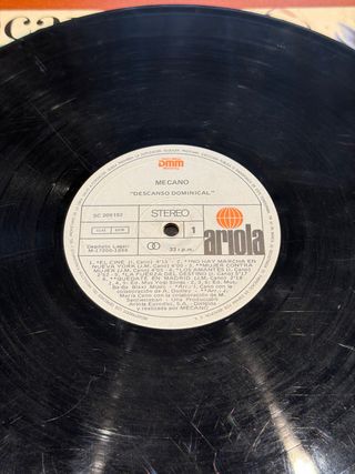 Mecano Descanso Dominical Vinilo LP