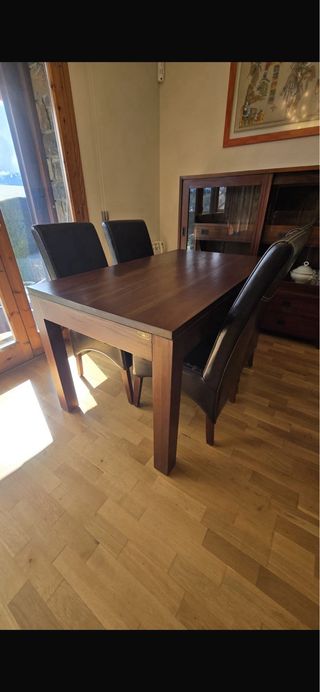 Mesa Colonial Madera Maciza