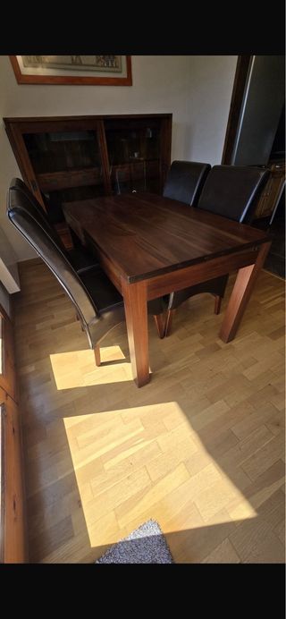 Mesa Colonial Madera Maciza