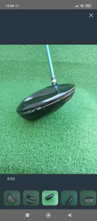 Driver Cobra King L4V Zurdo 10.5° Golf