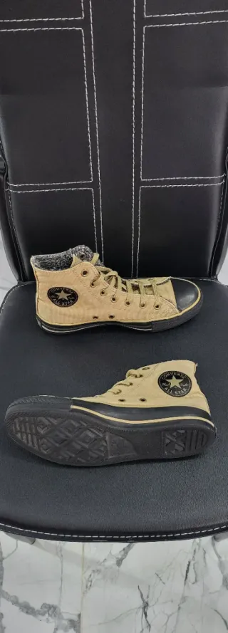 Zapatillas Converse Talla 39 Beige/Negro