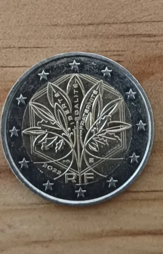 Moneda 2 Euros Francia 2022 RF