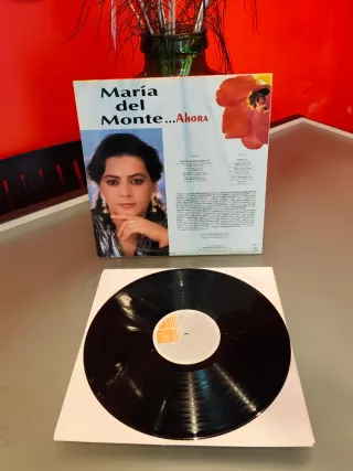 Disco de Vinilo María del Monte "Ahora"