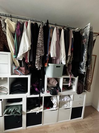 Vestidor Abierto IKEA Grande. 225x230x40.