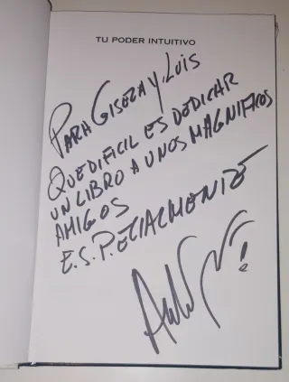 Tu poder intuitivo. Firmado por el autor