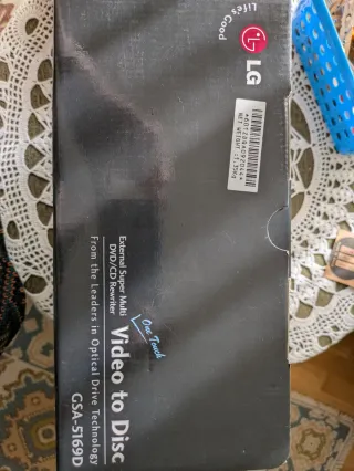 LG GSA-5169D Lector Reproductor CD/DVD Externo