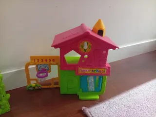 Casa Queens y School de Pinypon