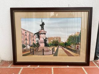 Cuadro Plaza Vara de Rey (Ibiza) J.Jofré