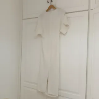 Vestido MIDI Zara Blanco