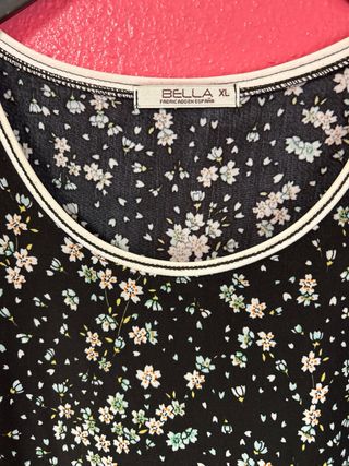Vestido floral Bella talla XL