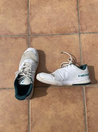 Zapatillas HEAD Tenis/Padel Blancas