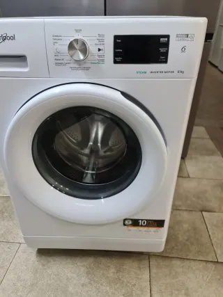 Lavadora Whirlpool 8 kg Steam Refresh