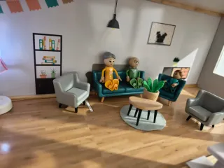 Casa de muñecas Lidl grande de madera