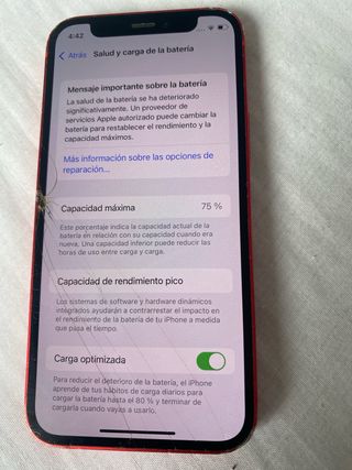 iPhone 12 mini Rojo