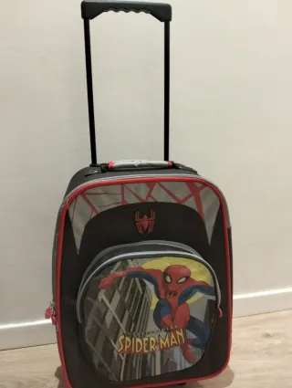 Valigia per bambini Spiderman con ruote