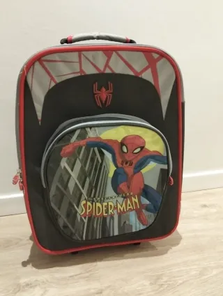 Valigia per bambini Spiderman con ruote