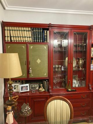 Estantería modular antigua recogida en mostoloes