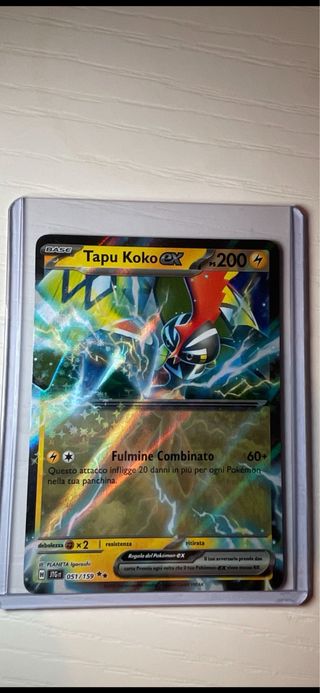 Tapu Koko EX Carta Pokémon 051/159